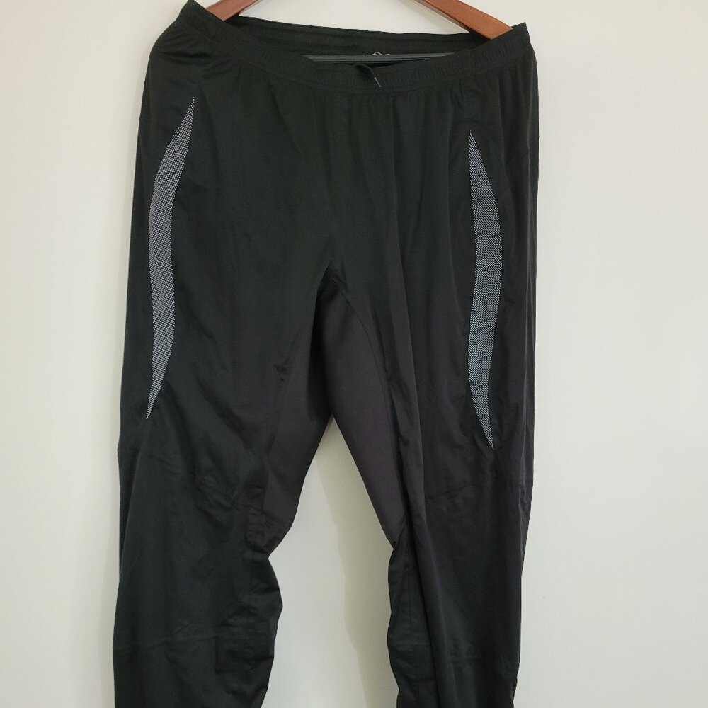 Garneau Black Cycling Pants with Gray Accents